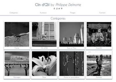 Capture de la page du site www.clindoeil.one 